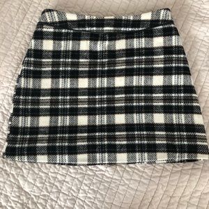 Abercrombie plaid mini skirt